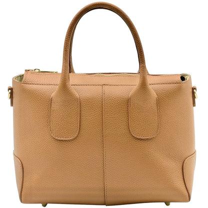 Loriena Italian Cow Leather Everyday Tote Bag - Made In Italy