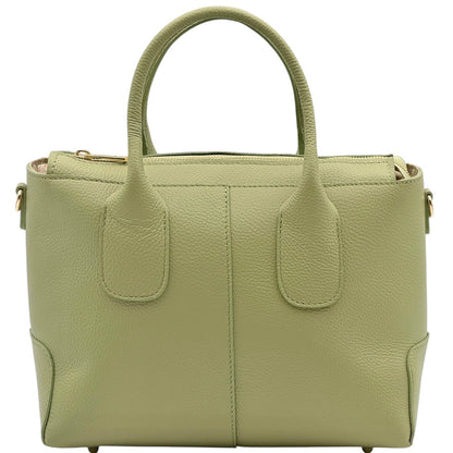 Loriena Italian Cow Leather Everyday Tote Bag - Made In Italy