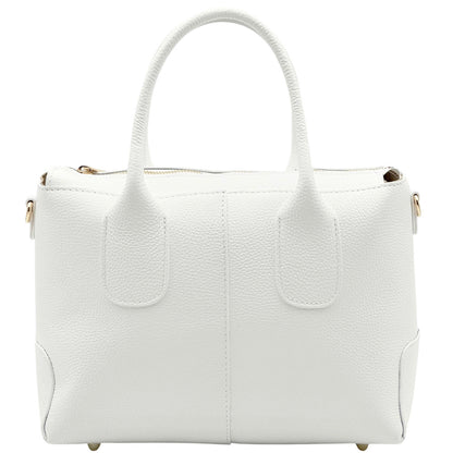 Loriena Italian Cow Leather Everyday Tote Bag - Made In Italy