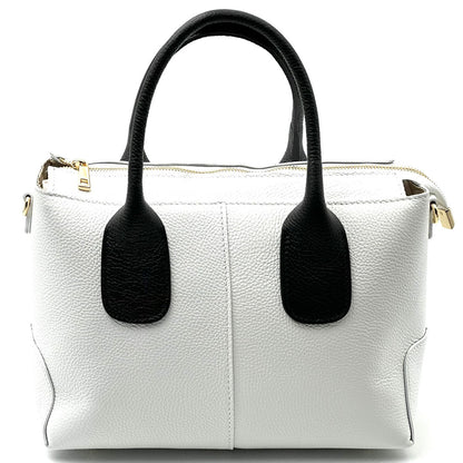Loriena Italian Cow Leather Everyday Tote Bag - Made In Italy