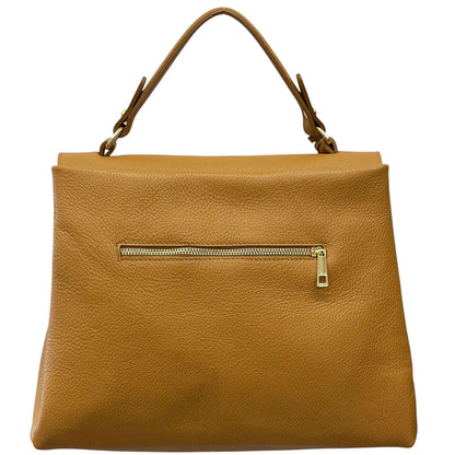 Elowen Soft Structured Leather Handbag - Made In Italy