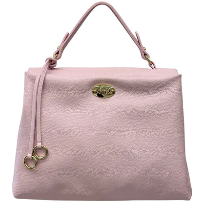 Elowen Soft Structured Leather Handbag - Made In Italy