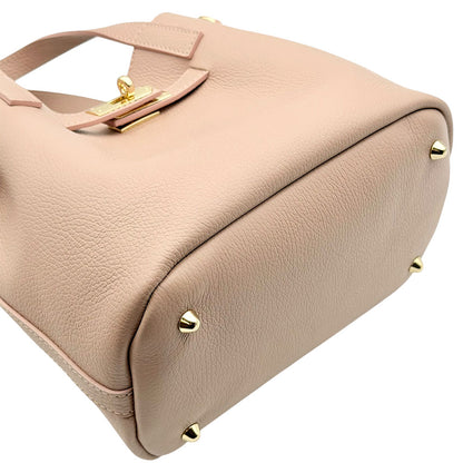 Velmira Italian Cow Leather Tote Bag - Made In Italy