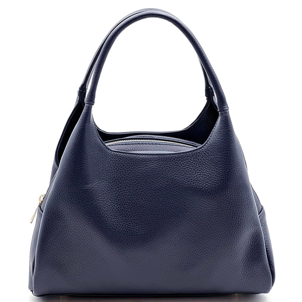 Giulia Italian Cow Leather Shoulder &amp; Crossbody Handbag - Made In Italy