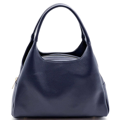 Giulia Italian Cow Leather Shoulder &amp; Crossbody Handbag - Made In Italy