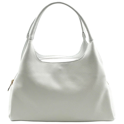 Giulia Italian Cow Leather Shoulder &amp; Crossbody Handbag - Made In Italy