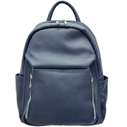 Alessia Italian Leather Backpack - Made In Italy
