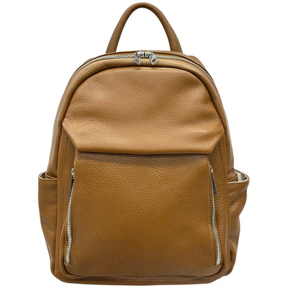 Alessia Italian Leather Backpack - Made In Italy
