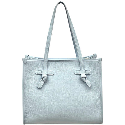 Lara Cow Leather Work Tote Bag - Made In Italy