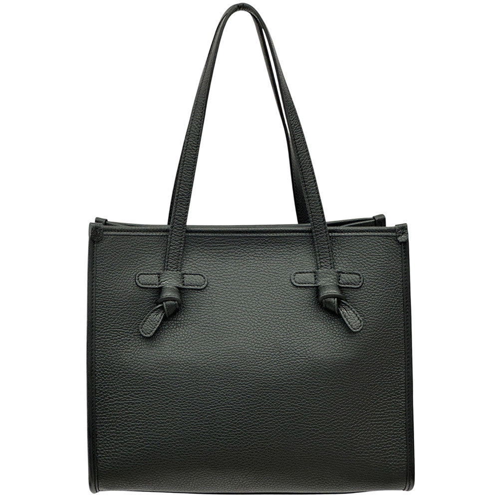 Lara Cow Leather Work Tote Bag - Made In Italy