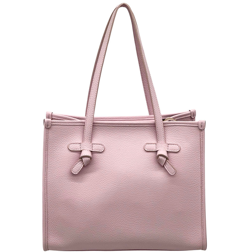 Lara Cow Leather Work Tote Bag - Made In Italy