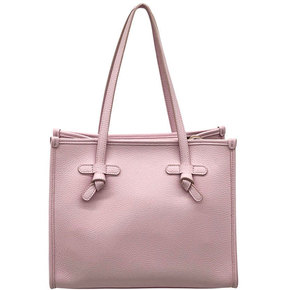 Lara Cow Leather Work Tote Bag - Made In Italy