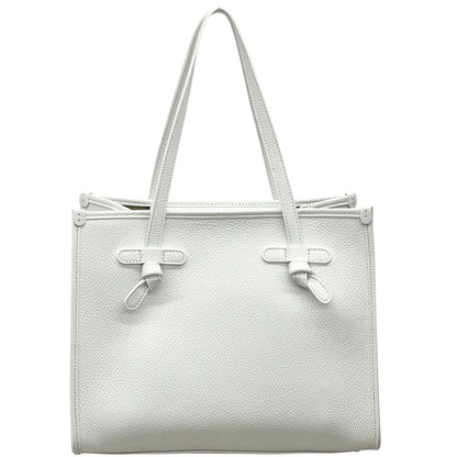 Lara Cow Leather Work Tote Bag - Made In Italy