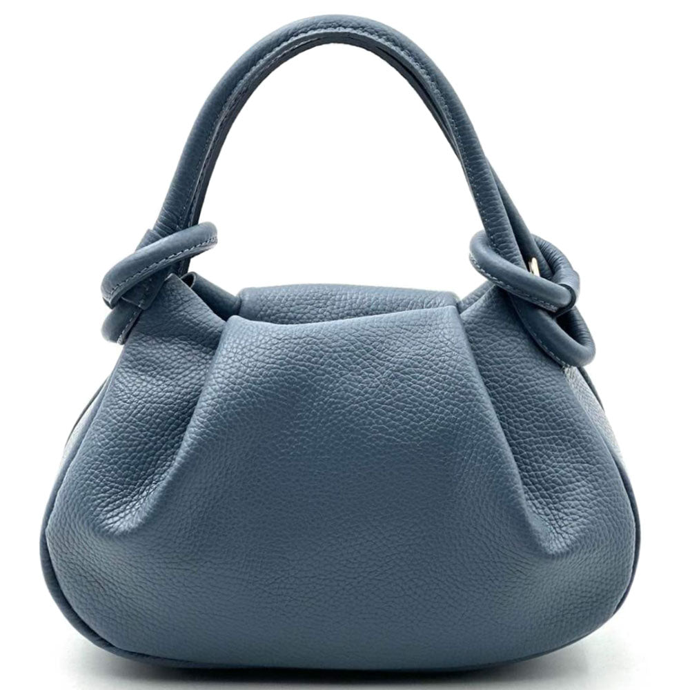 Renata Soft Leather Shoulder Bag - Made In Italy