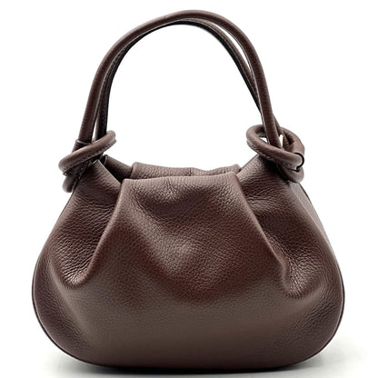 Renata Soft Leather Shoulder Bag - Made In Italy