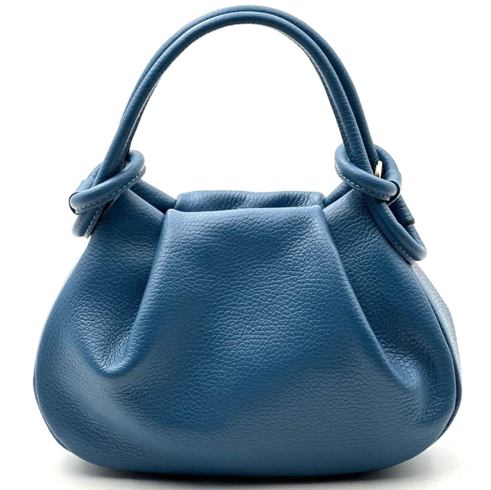 Renata Soft Leather Shoulder Bag - Made In Italy