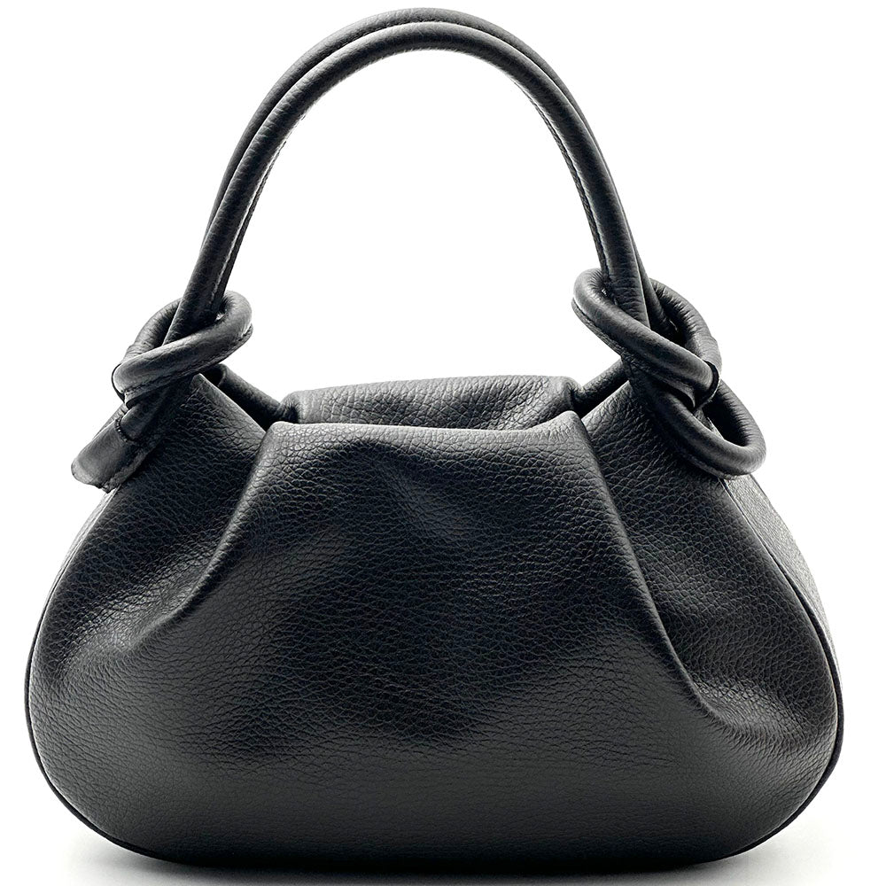 Renata Soft Leather Shoulder Bag - Made In Italy
