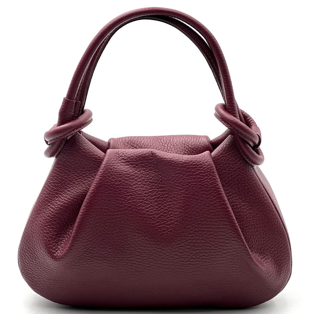 Renata Soft Leather Shoulder Bag - Made In Italy