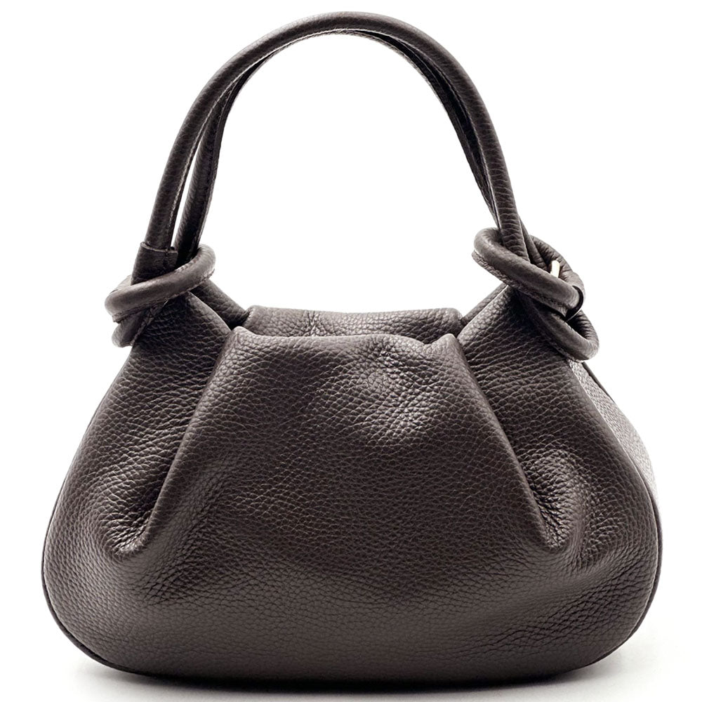 Renata Soft Leather Shoulder Bag - Made In Italy