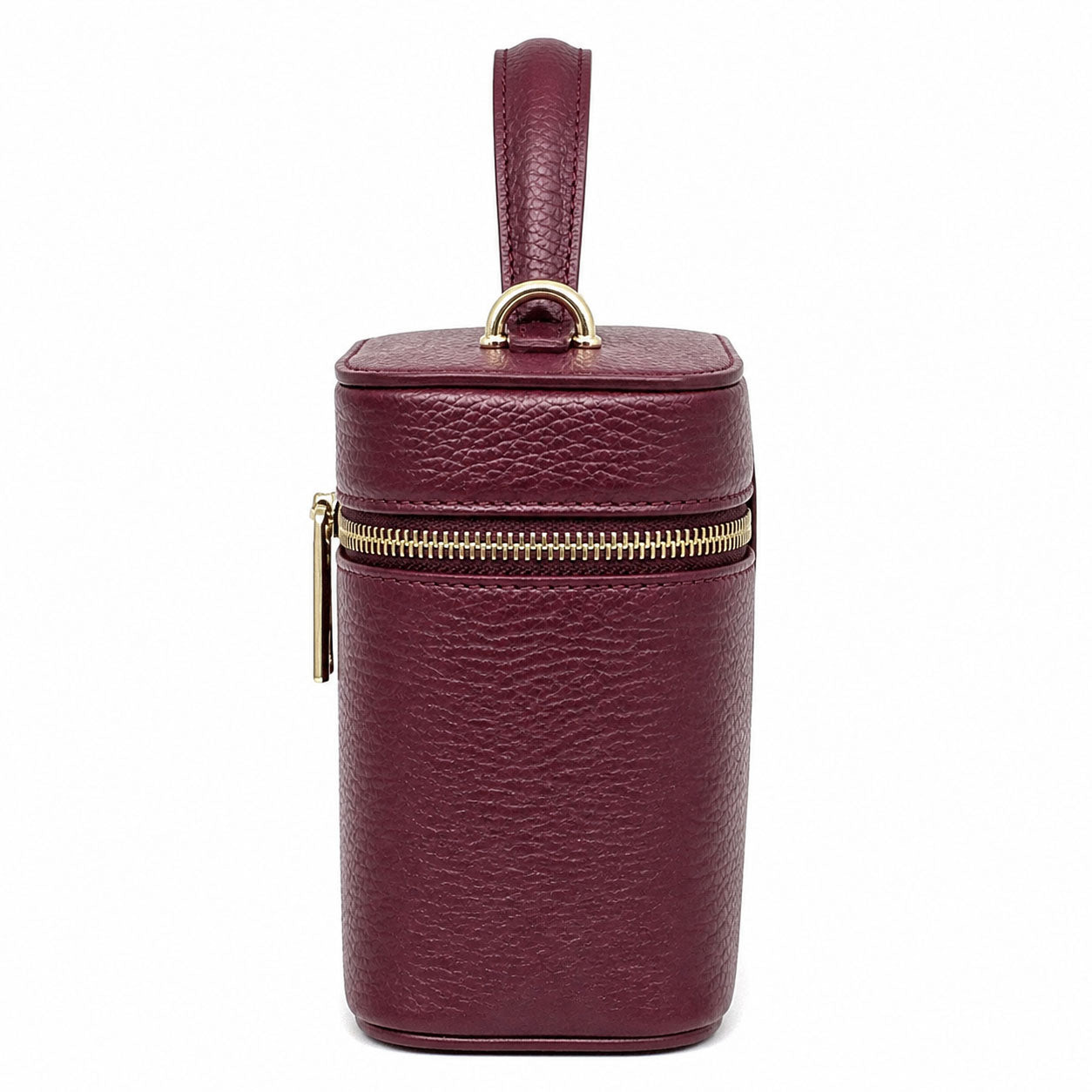 Marzia Structured Leather Vanity &amp; Crossbody Bag - Made In Italy
