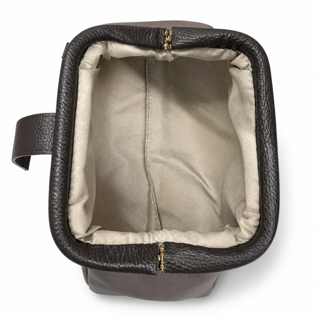 Lavinia Italian Leather Frame Shoulder Bag - Made In Italy