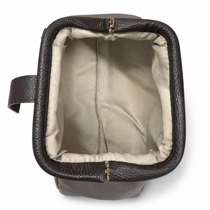 Lavinia Italian Leather Frame Shoulder Bag - Made In Italy