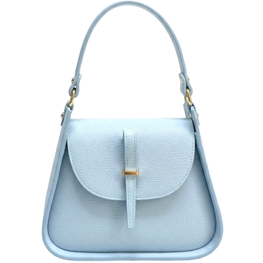 Lorenza Italian Cow Leather Shoulder Bag - Made In Italy
