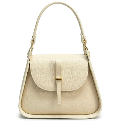 Lorenza Italian Cow Leather Shoulder Bag - Made In Italy