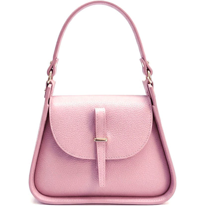 Lorenza Italian Cow Leather Shoulder Bag - Made In Italy