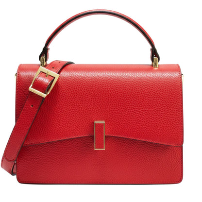 Flaminia Structured Italian Cow Leather Handbag - Made In Italy