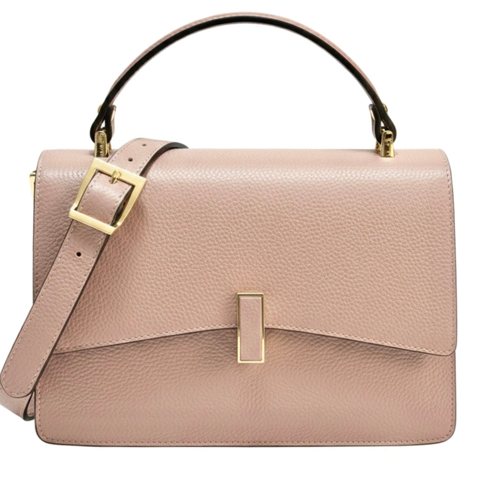 Flaminia Structured Italian Cow Leather Handbag - Made In Italy