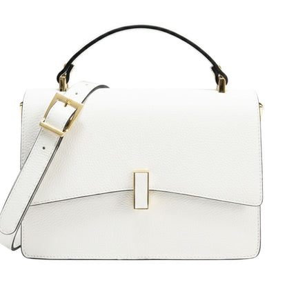 Flaminia Structured Italian Cow Leather Handbag - Made In Italy