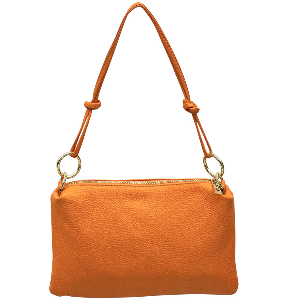 Neriva Soft Cow Leather Mini Shoulder and Crossbody Bag - Made In Italy