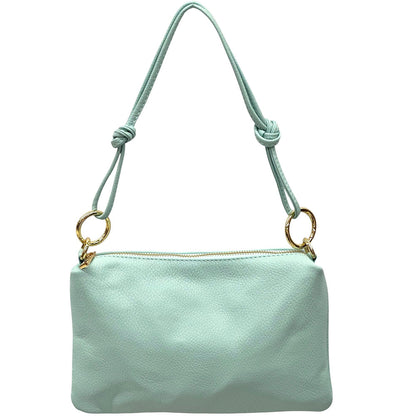 Neriva Soft Cow Leather Mini Shoulder and Crossbody Bag - Made In Italy