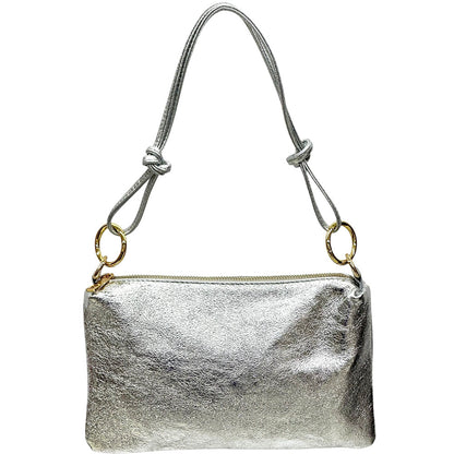 Neriva Soft Cow Leather Mini Shoulder and Crossbody Bag - Made In Italy