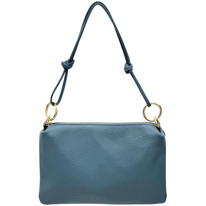 Neriva Soft Cow Leather Mini Shoulder and Crossbody Bag - Made In Italy