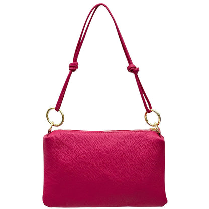 Neriva Soft Cow Leather Mini Shoulder and Crossbody Bag - Made In Italy