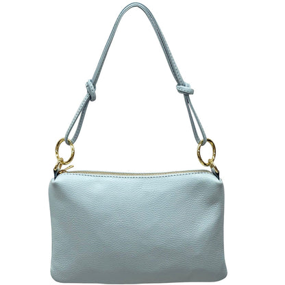 Neriva Soft Cow Leather Mini Shoulder and Crossbody Bag - Made In Italy