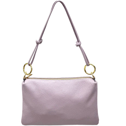 Neriva Soft Cow Leather Mini Shoulder and Crossbody Bag - Made In Italy