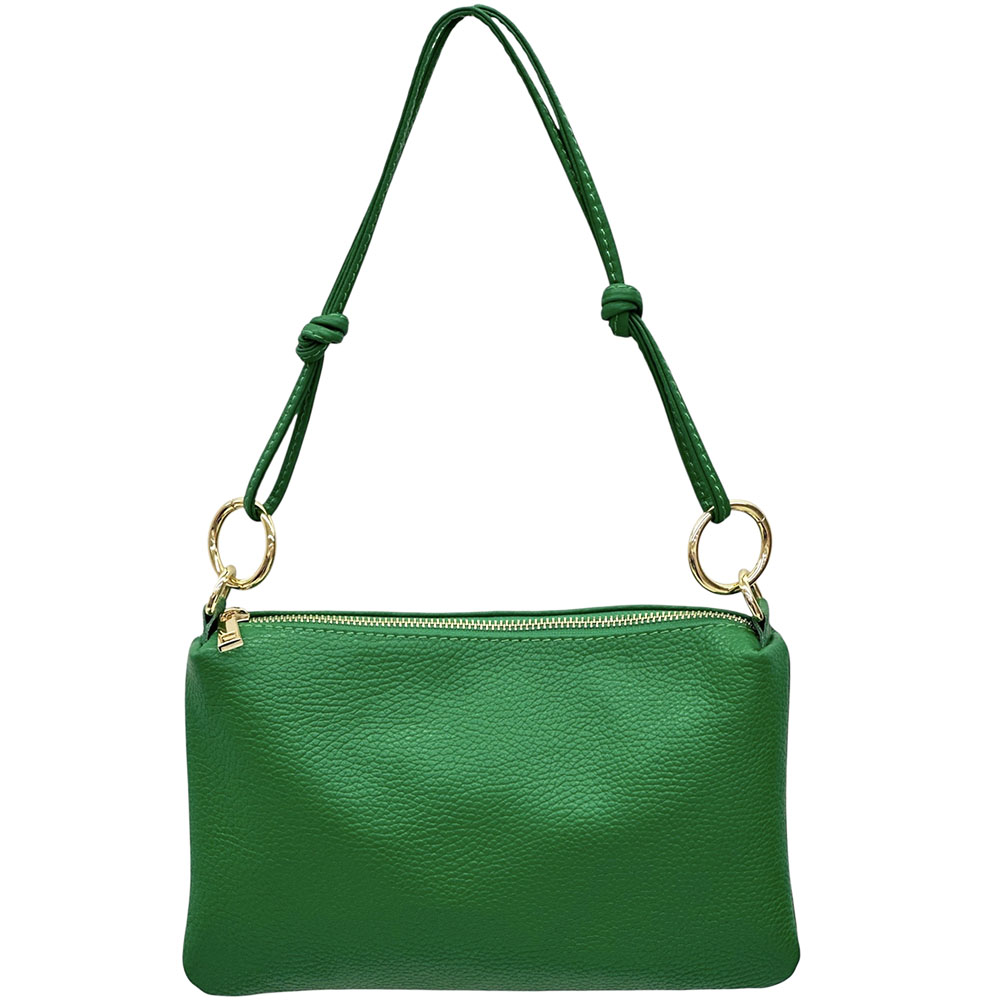 Neriva Soft Cow Leather Mini Shoulder and Crossbody Bag - Made In Italy