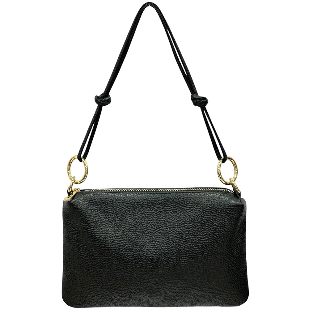 Neriva Soft Cow Leather Mini Shoulder and Crossbody Bag - Made In Italy