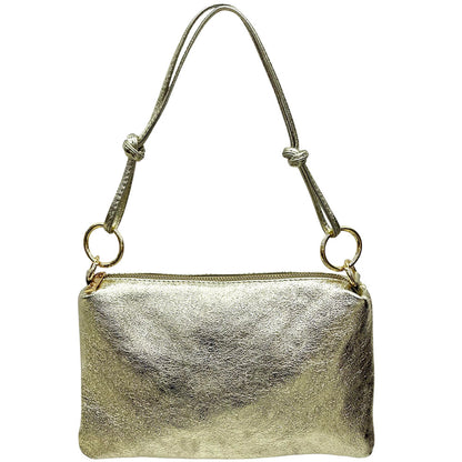 Neriva Soft Cow Leather Mini Shoulder and Crossbody Bag - Made In Italy