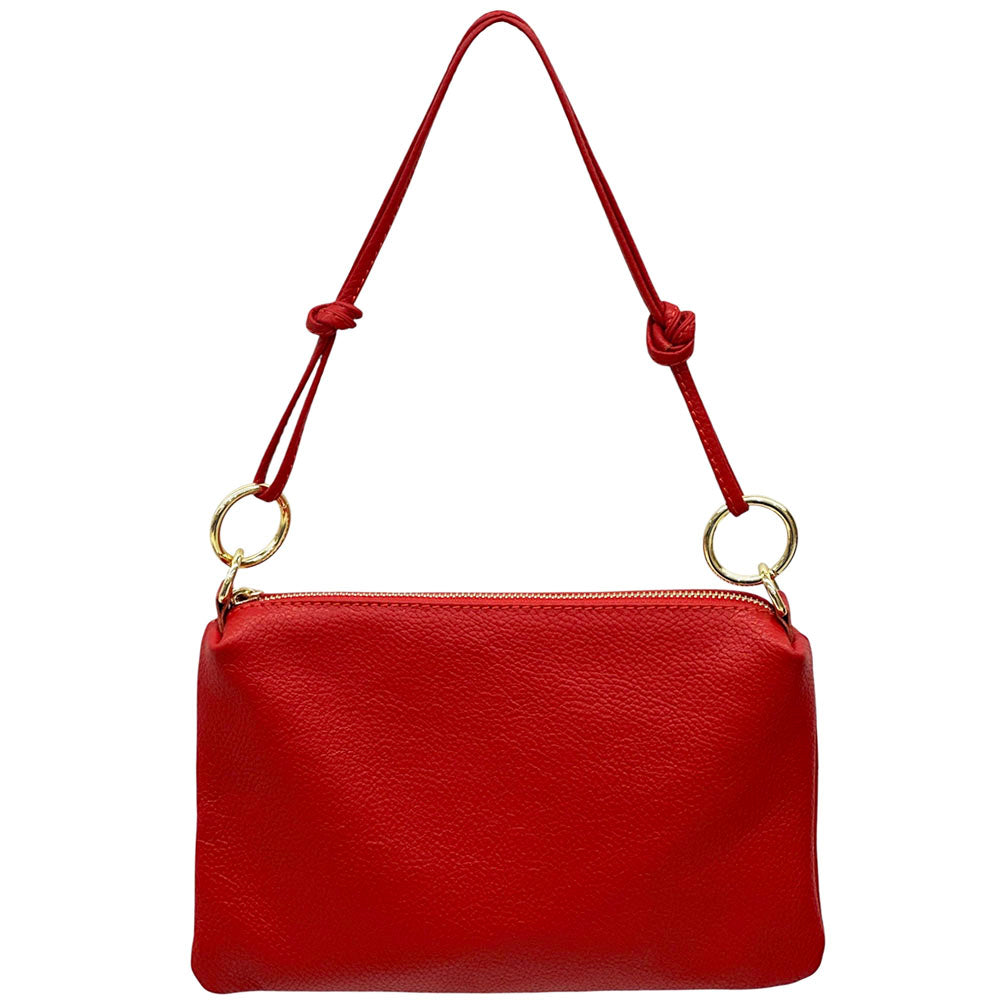 Neriva Soft Cow Leather Mini Shoulder and Crossbody Bag - Made In Italy