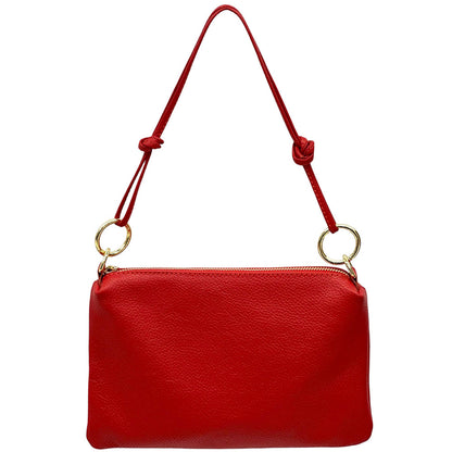 Neriva Soft Cow Leather Mini Shoulder and Crossbody Bag - Made In Italy