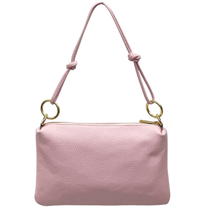 Neriva Soft Cow Leather Mini Shoulder and Crossbody Bag - Made In Italy
