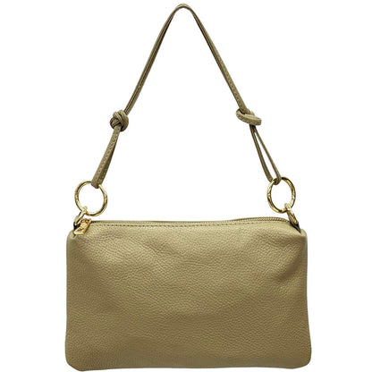 Neriva Soft Cow Leather Mini Shoulder and Crossbody Bag - Made In Italy