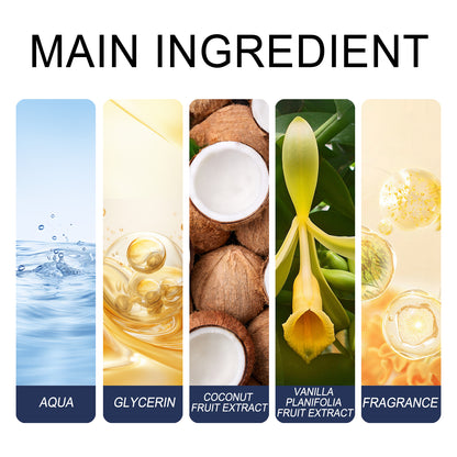 Coconut Vanilla Antiperspirant Beads, Deodorant Under The Armpit Antiperspirant Deodorant Body Lasting Dry Stop Sweat Beads