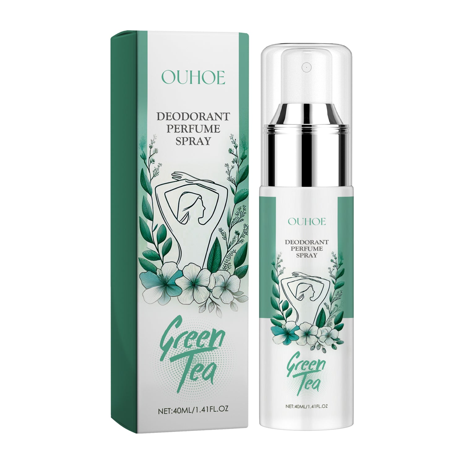 Deodorant Perfume Spray, Armpit Deodorant Light Deodorant Portable Spray