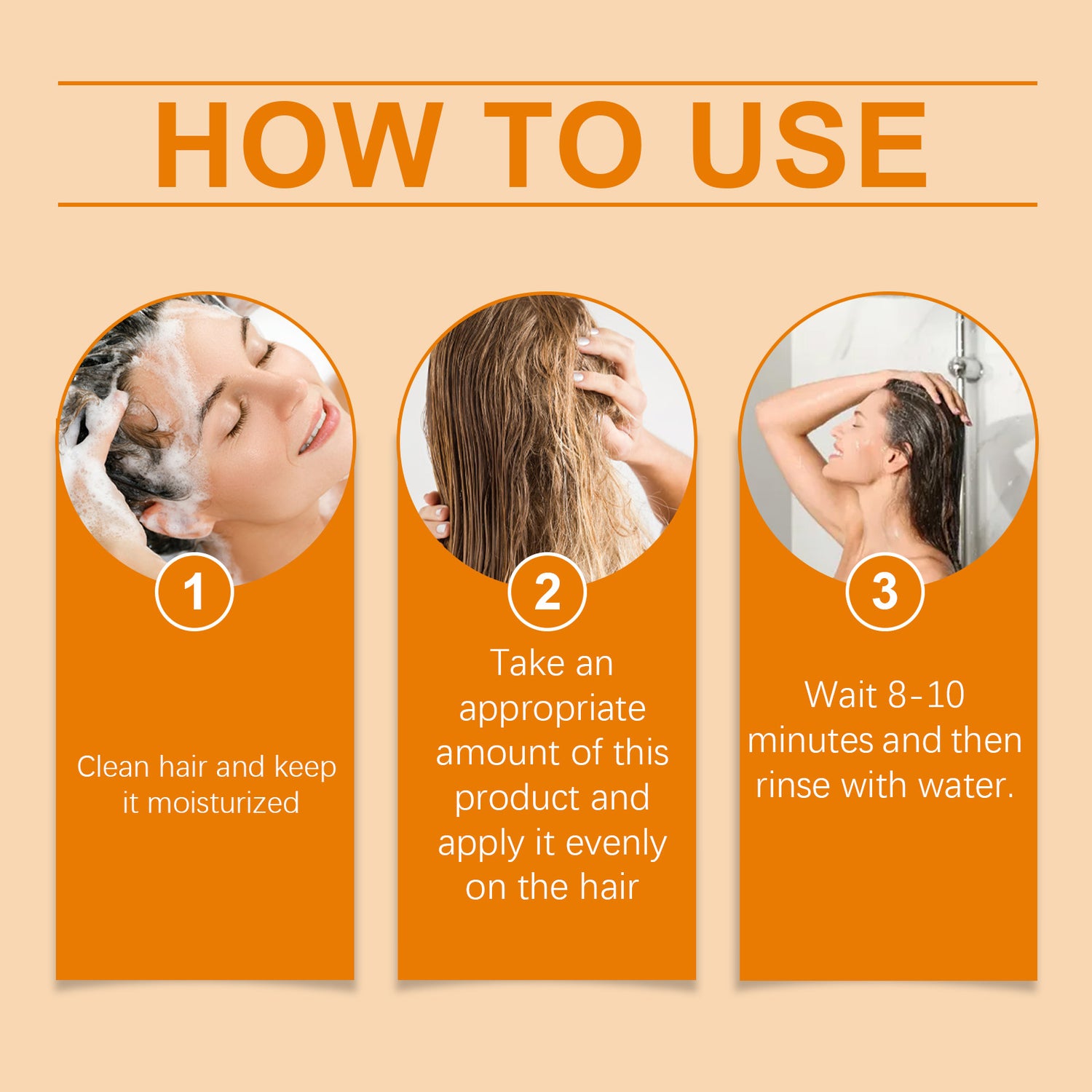 Wiyun Keratin Hair Mask, Keratin Gently Nourishes And Repairs Hair, Strong And Shiny Hair Mask