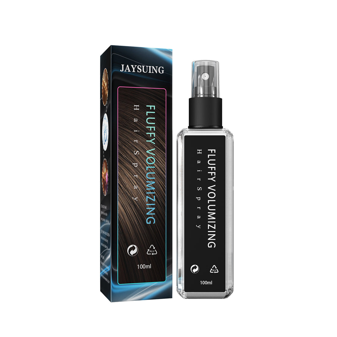 Fluffy Volumizing Hair Spray, Long-Lasting Hair Styling Gel With Moisturizing Fragrance